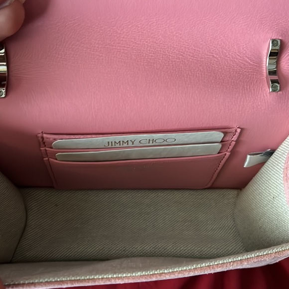 ✨💥Jimmy Choo Paris CANDYFLOSS crossbody mini bag 💼 - Picture 10 of 13